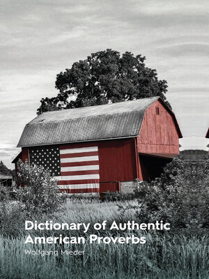 cover image of Dictionary of Authentic American Proverbs